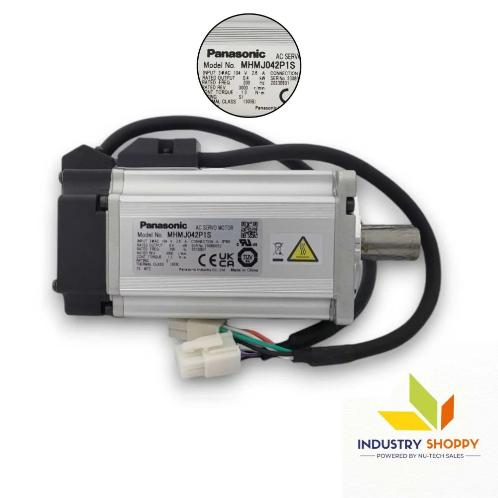 Panasonic MHMJ042P1S Servo Motor Panasonic MHMJ042P1S Servo Motor